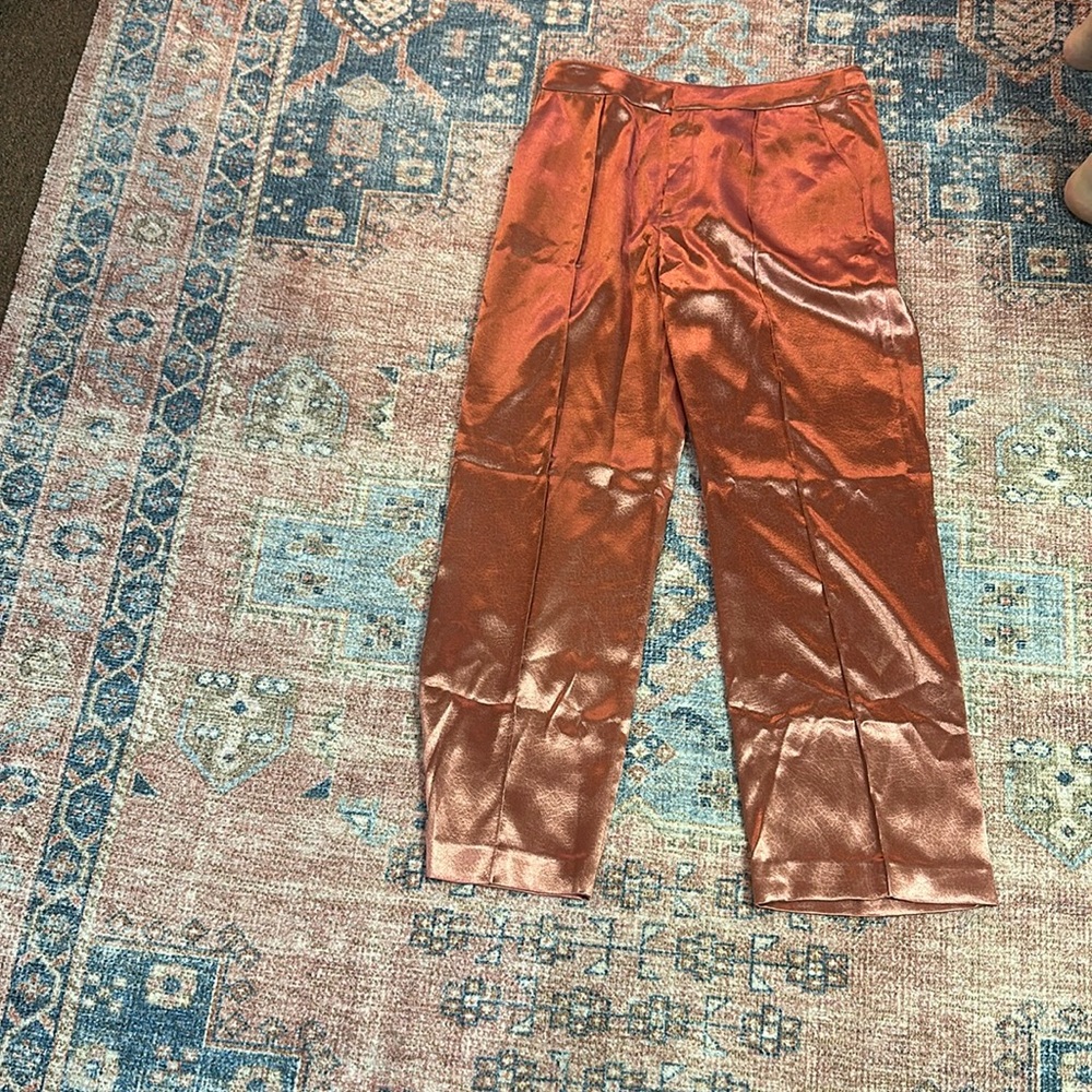 New Cinq a Sept satin trousers